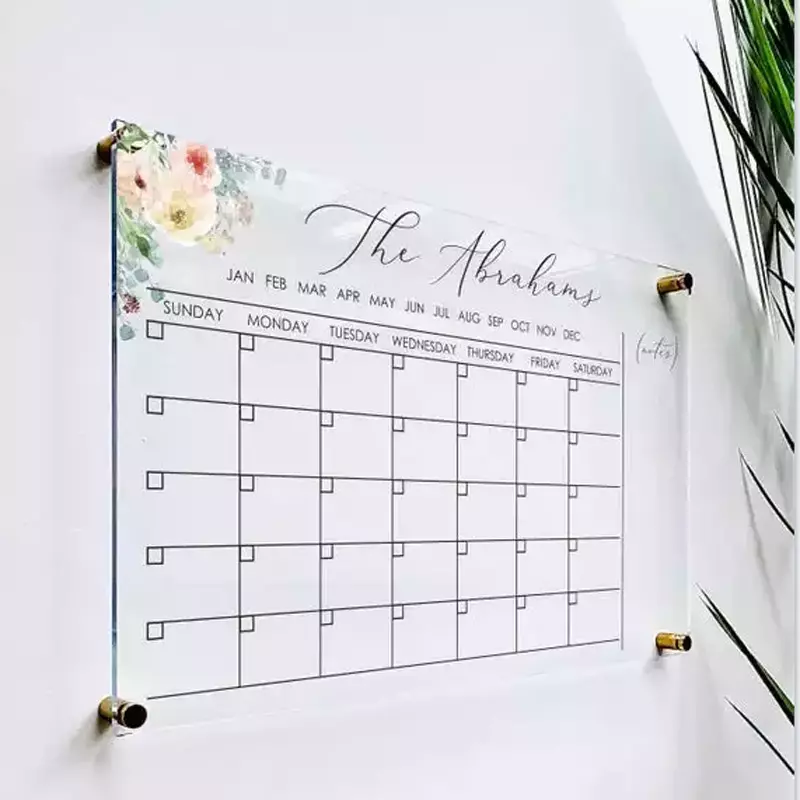 Acrylic wall mount photo frame(printed board)