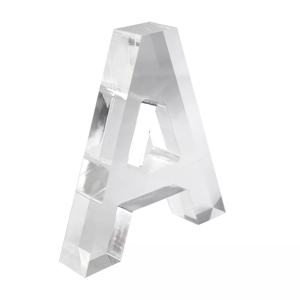 acrylic block display(letter)