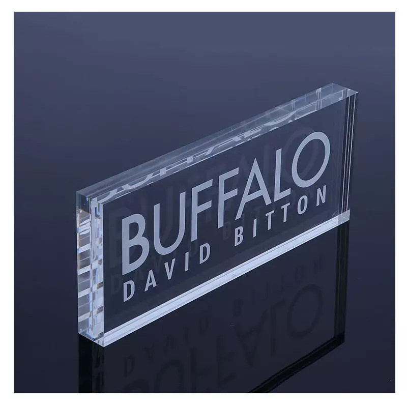acrylic block print (logo&brand)