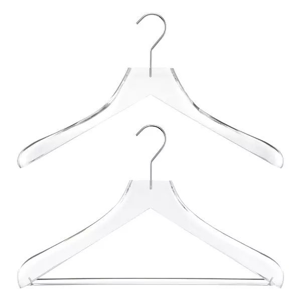 acrylic clothing hang stand