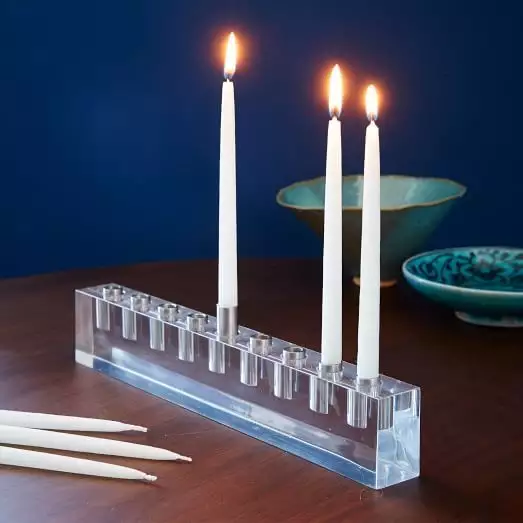 acrylic candle stand