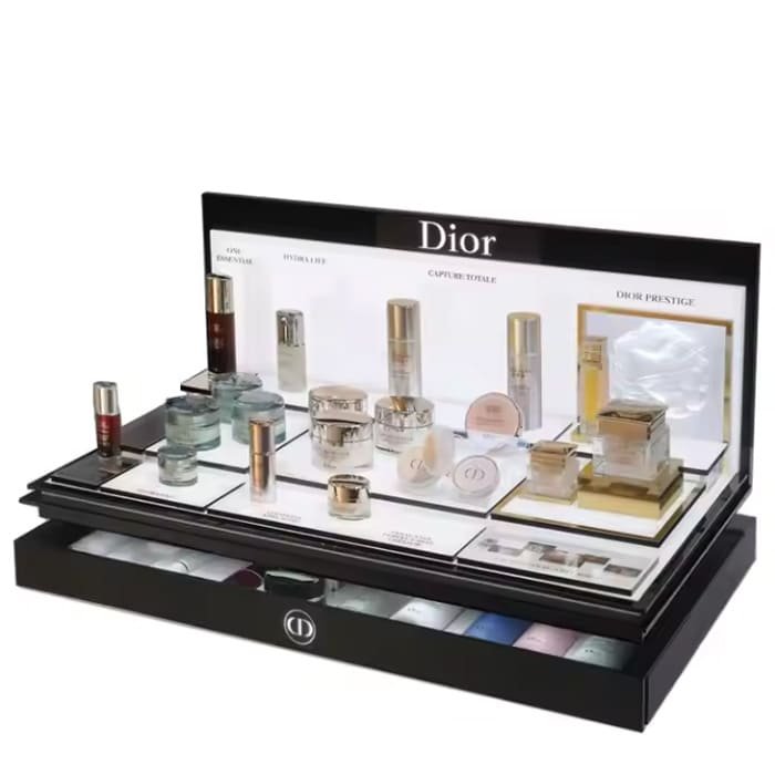acrylic cosmetic display stand