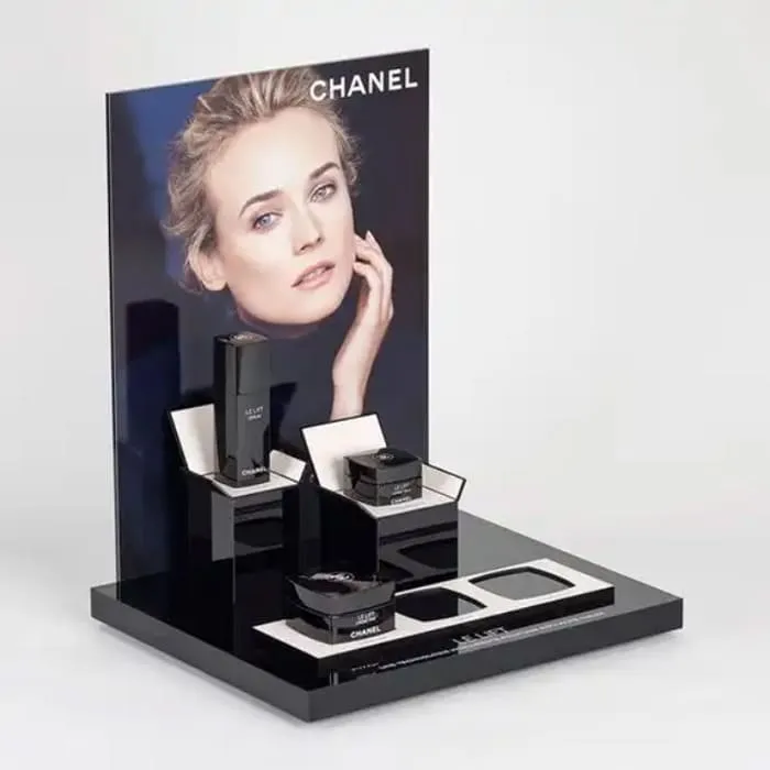 countertop acrylic cosmetic display