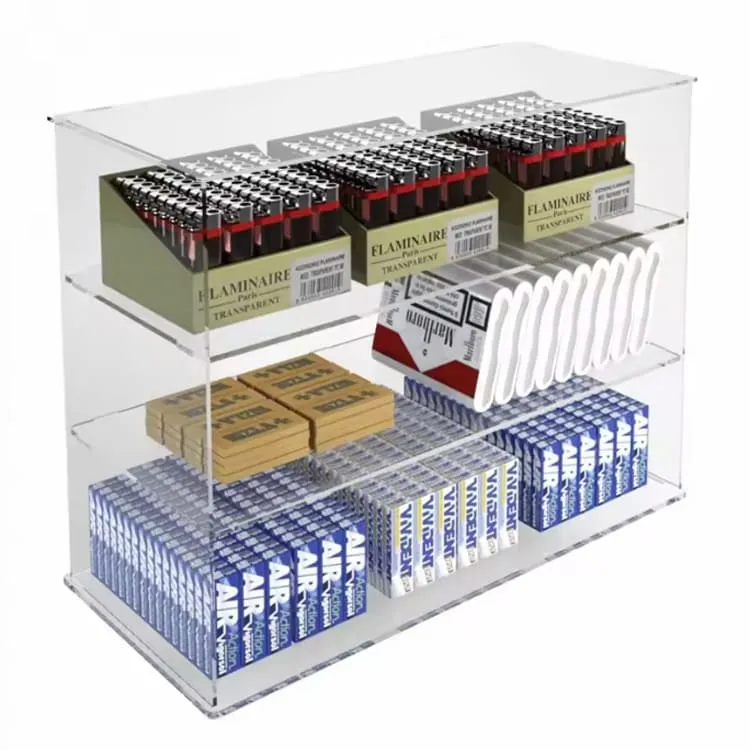 Acrylic showcase pop display
