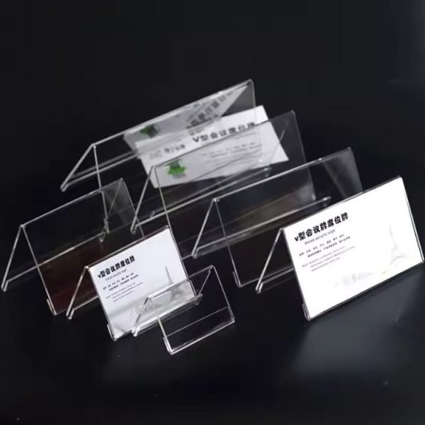 Factory Custom Acrylic Display Sign Holder - Feilong Acrylic