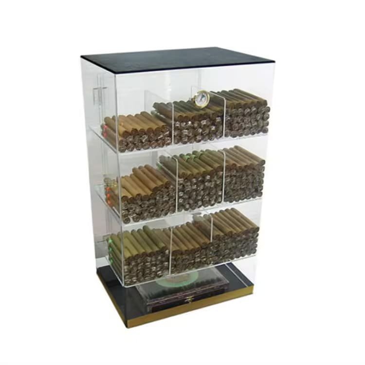 acrylic cigar display cabinet