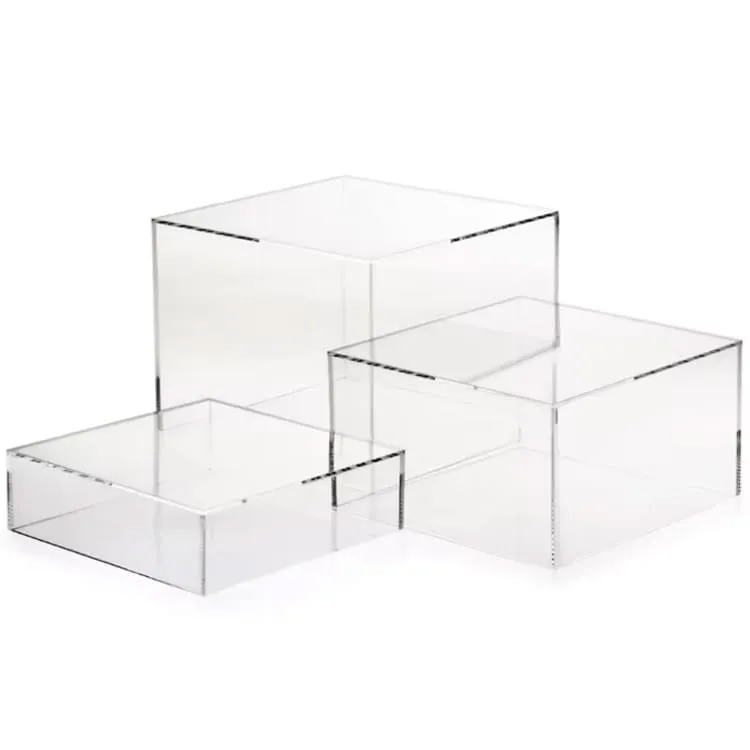 acrylic cube risers