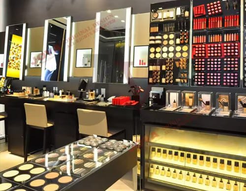 acrylic display cabinet application