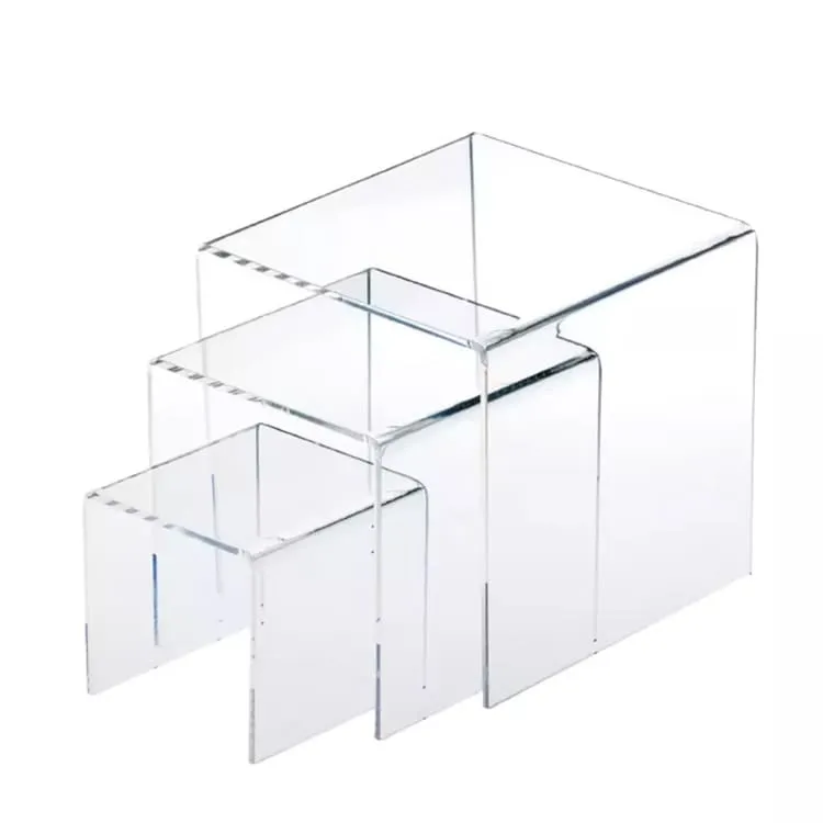 acrylic display riser stand