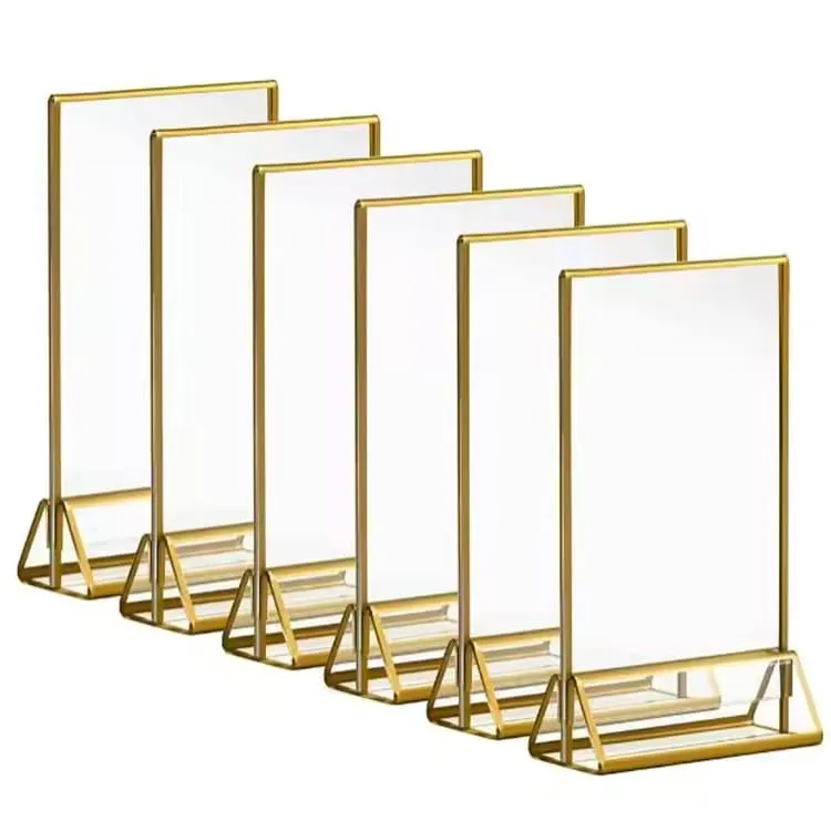 acrylic display sign holder for wedding