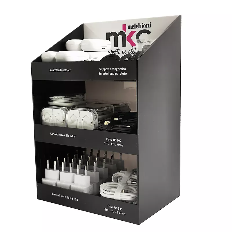 3 tiers acrylic pop display