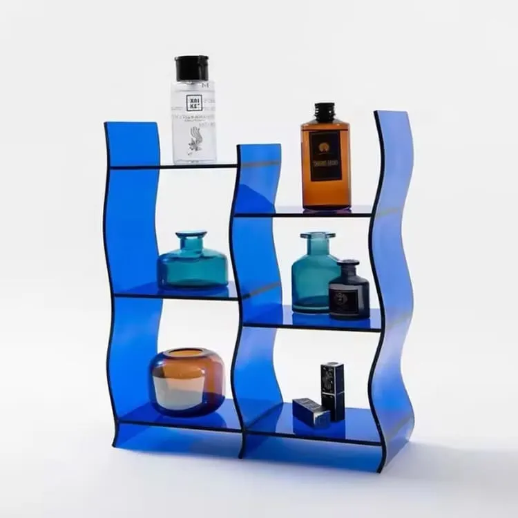 acrylic shelf risers