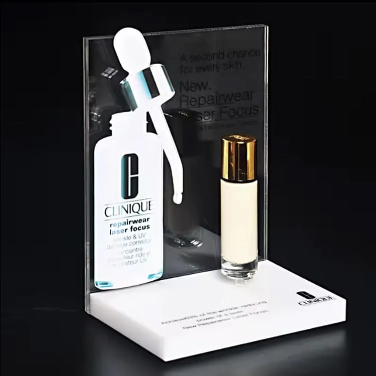 cosmetics acrylic display stand