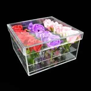 acrylic rose box-2