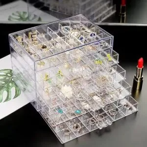 acrylic jewelry storage box