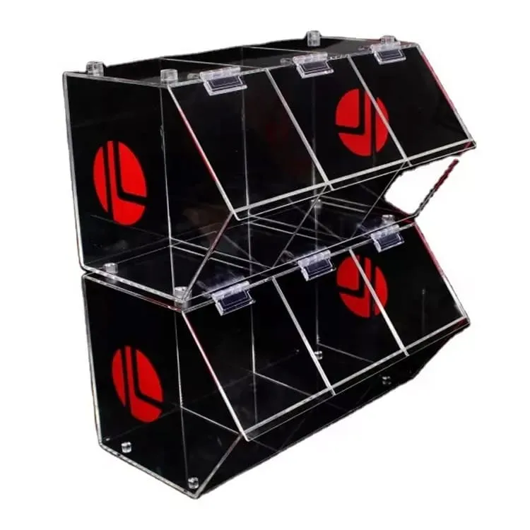 Stackable acrylic candy box for store