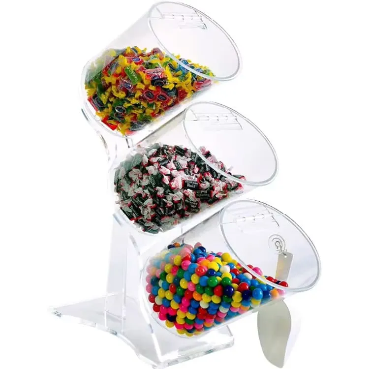 acrylic candy bin