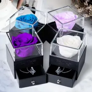 acrylic jewelry gift box