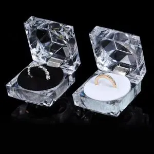 acrylic ring box