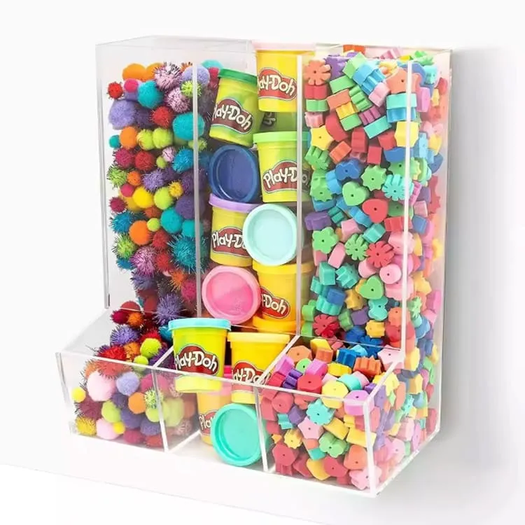 wall mounted acrylic candy box