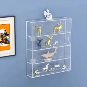 wall mounted acrylic display case