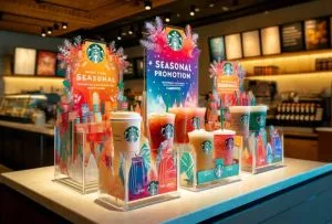 Starbucks-seasonal-promotion-acrylic-displays