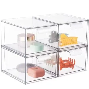 acrylic Storage bin Box