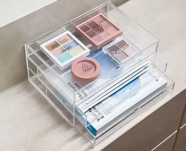 acrylic organizer for home