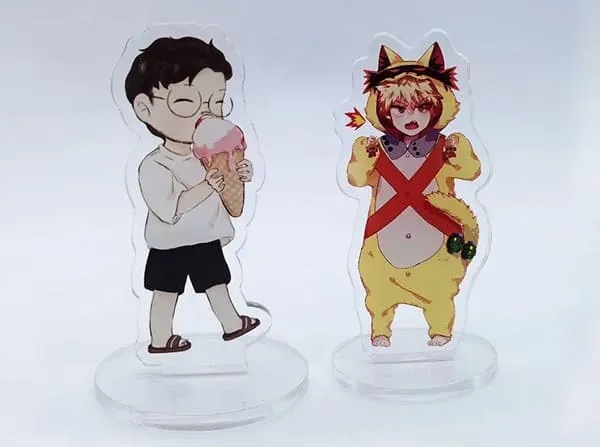 acrylic standee display