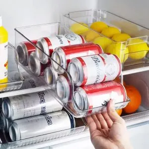 acrylic storage bins