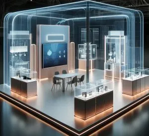 trade-show-booth-with-a-variety-of-acrylic-displays