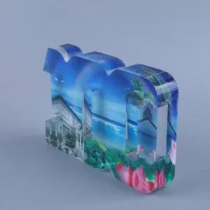 Acrylic Stamp Block Logo Block