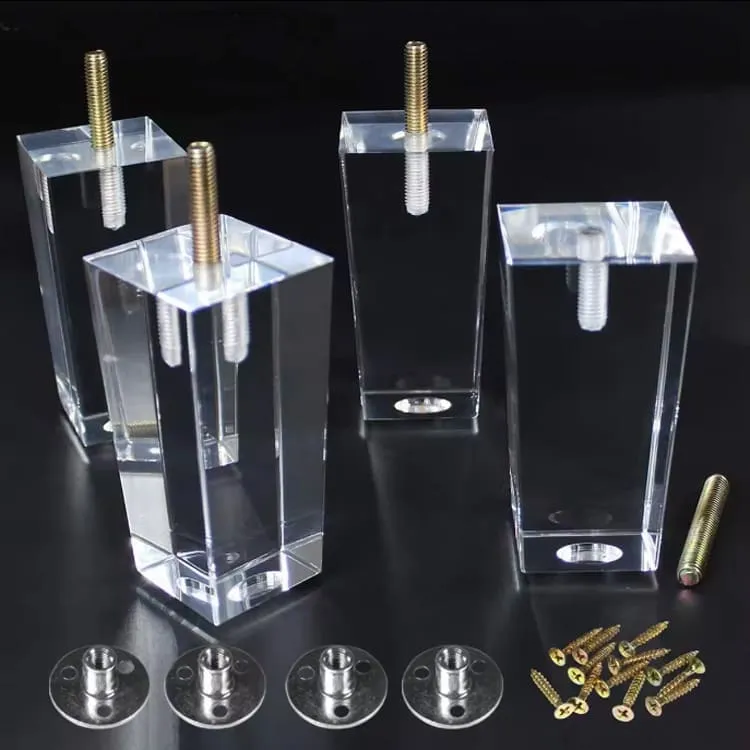 Acrylic furniture legs (3)
