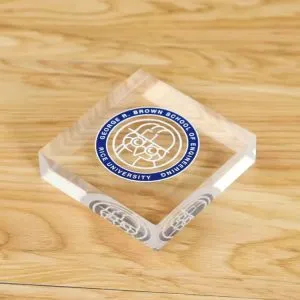 Custom Clear Acrylic Photo Stamp Blocks