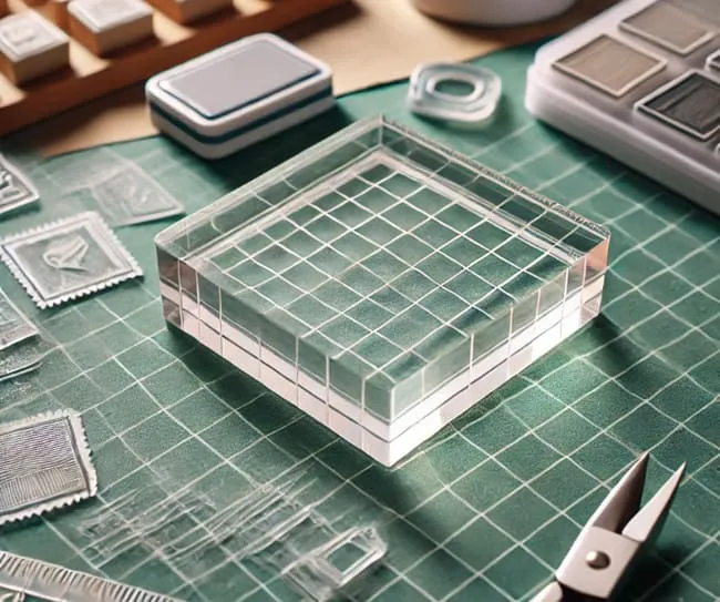 acrylic block for stamping