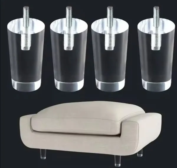 acrylic furniture legs application