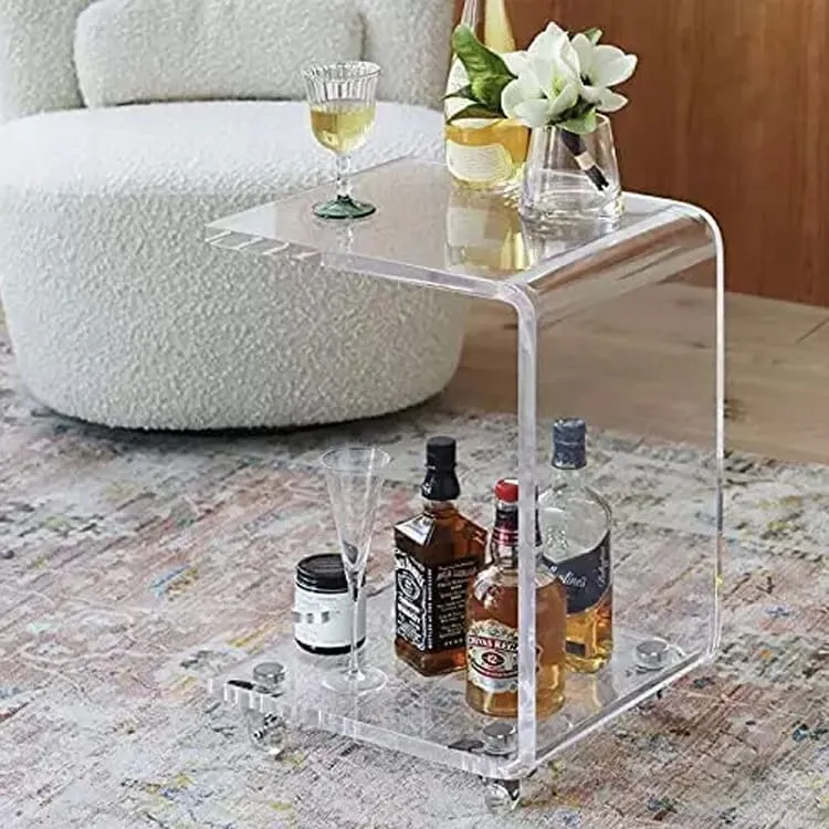 clear acrylic side table (2)