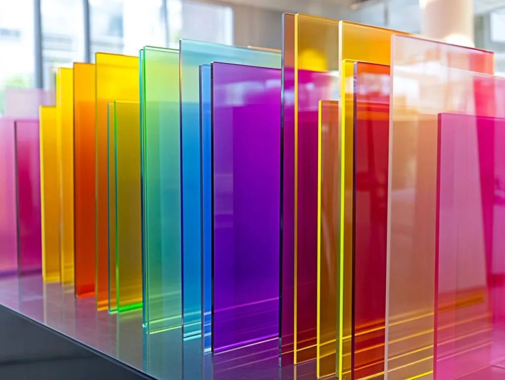 colorful acrylic sheets of varying thickness and finishes-2