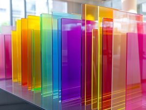 colorful acrylic sheets of varying thickness and finishes-2