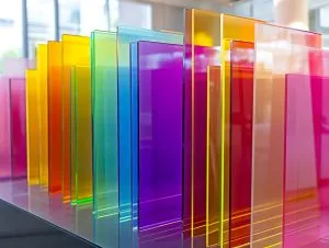 colorful acrylic sheets of varying thickness and finishes-2