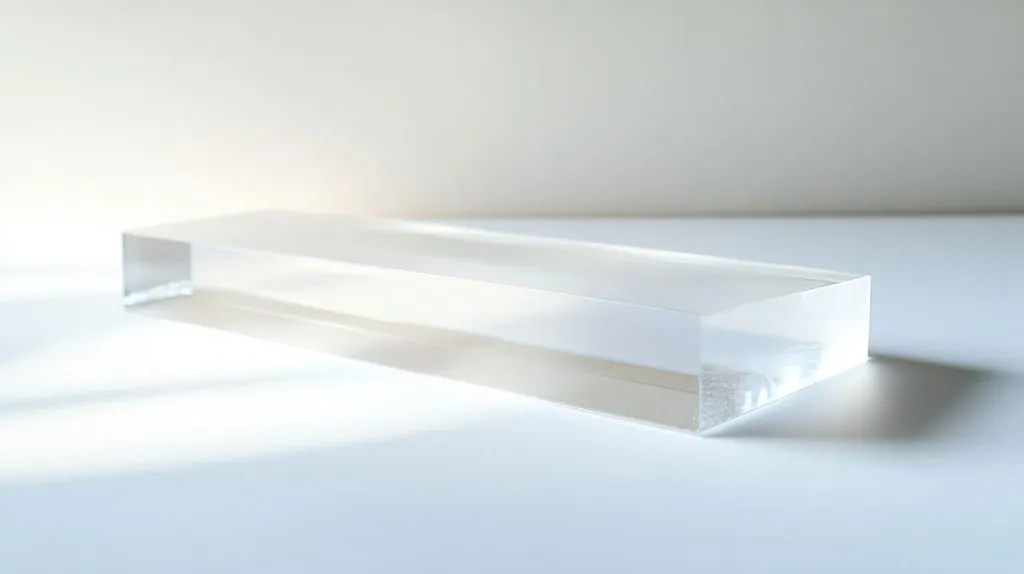 Lightweight and durable acrylic display stand with clean lines.-2