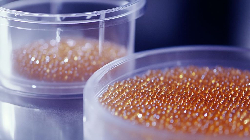 PMMA granules (primary form) in a transparent container-6