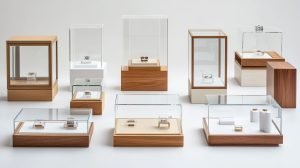 different types of display boxes arranged on a clean, white background-2