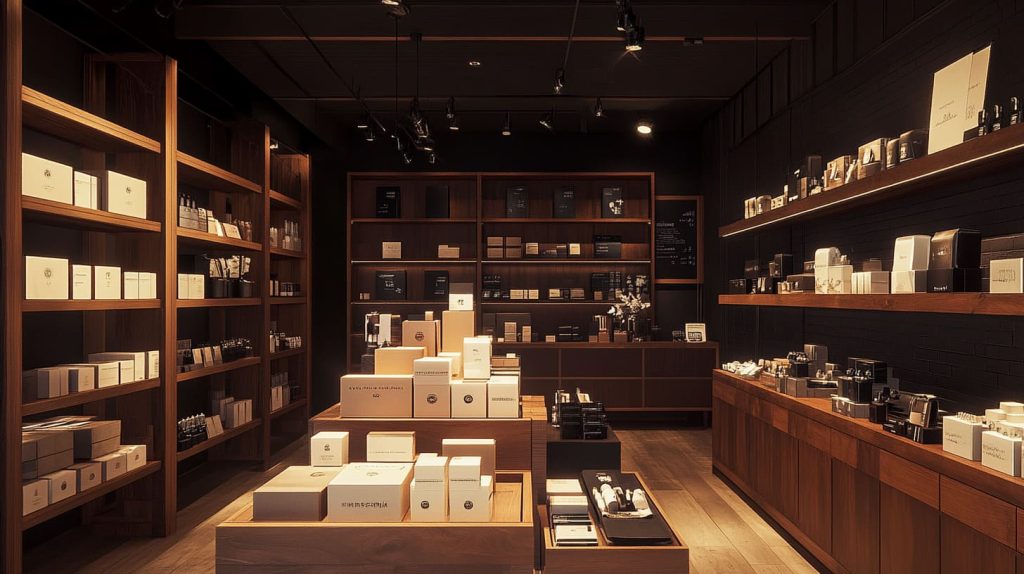 shelves filled with well-arranged custom boxes and products-6