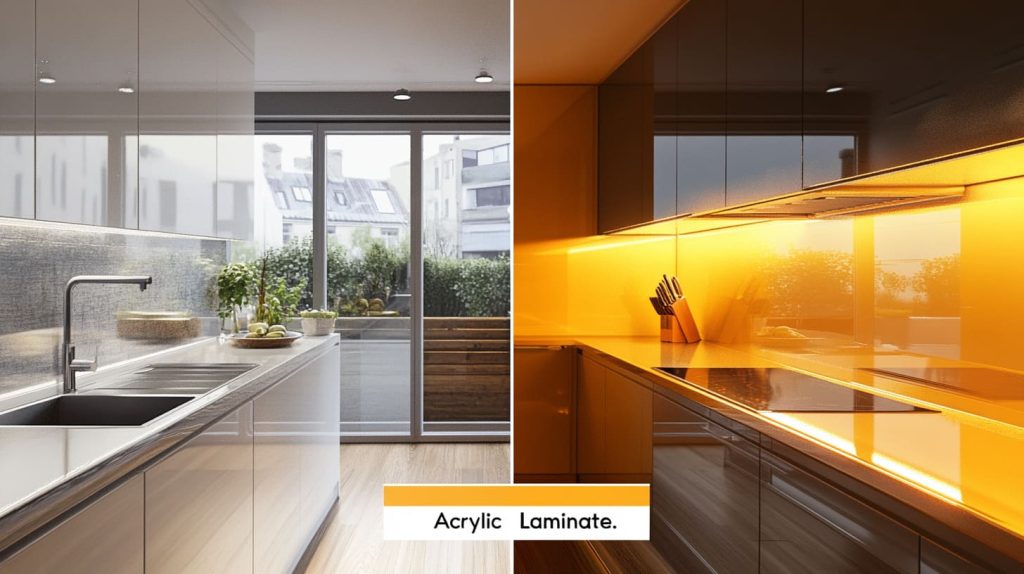 Acrylic and laminate cabinets in contrast-3