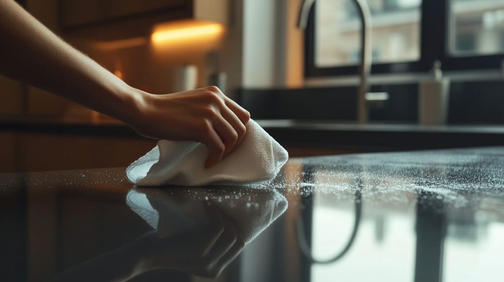 Cleaning acrylic cabinet surfaces-4