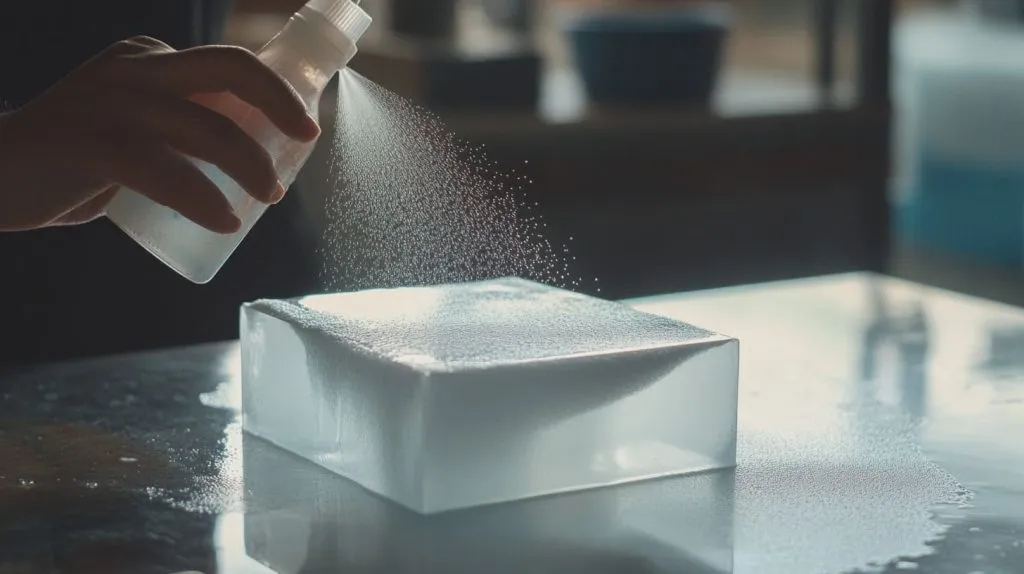 Cleaning acrylic with a soft cloth-8