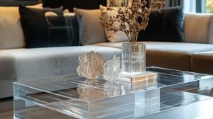 Durable acrylic decor in a room-11