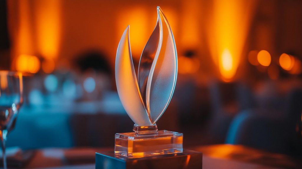 Frosted acrylic award elegance-4