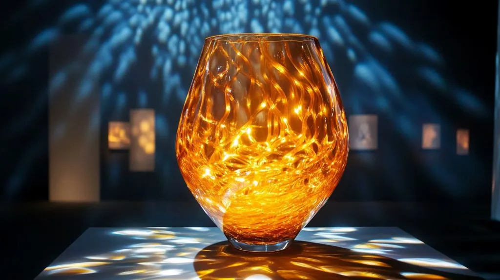 Display Glass Art Pieces (7)